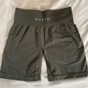 Dark Olive Green Bike Shorts NVGTN
